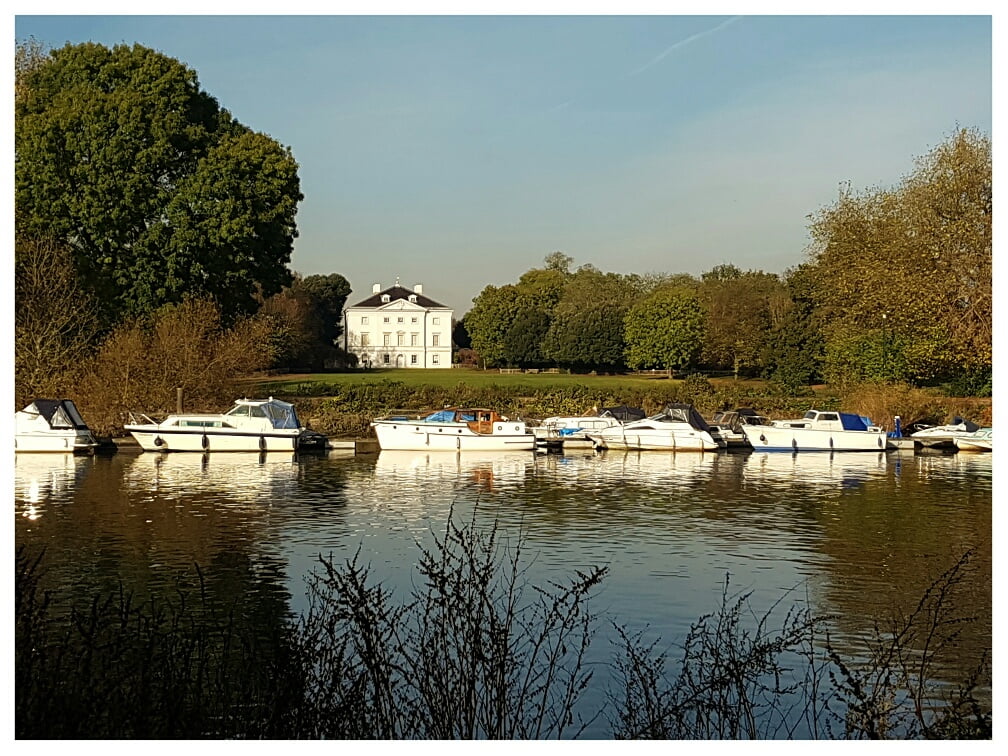 Across the river at Marble Hill House